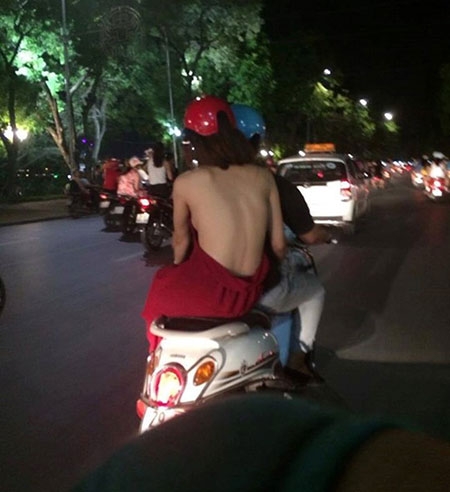 nhung bo canh thoi trang tra tan mat nhin cua cac ban gai tren pho - 7