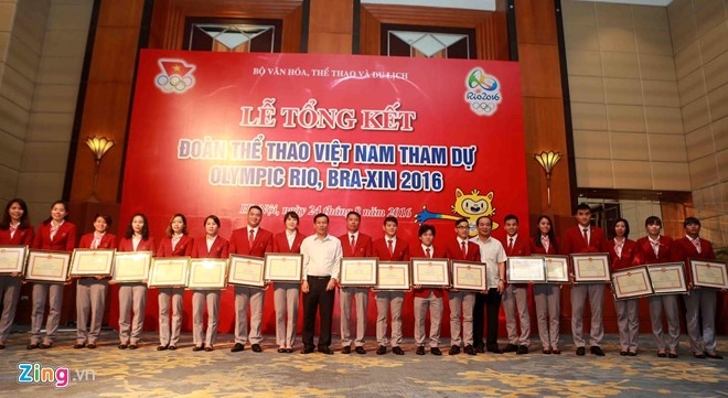 Van dong vien Olympic xin Bo truong tang che do dinh duong hinh anh 1