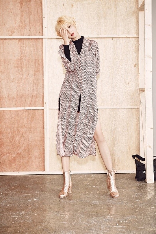 Go Joon Hee an tuong voi toc vang bach kim hinh anh 3