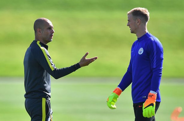 Joe Hart, Wayne Rooney, Rashford, Pep Guardiola, Mourinho, MU, Chelsea, Man City, Premier League
