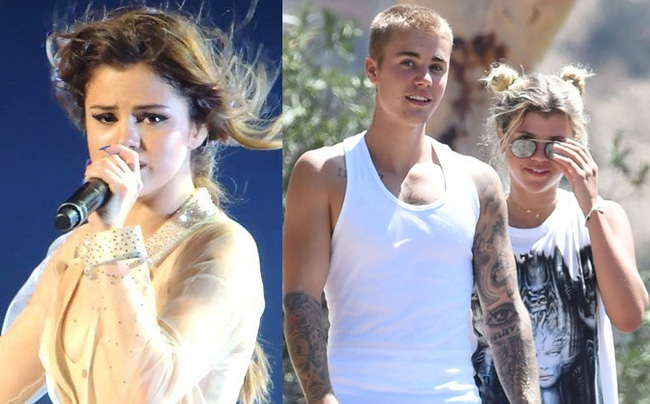 Selena Gomez khóc không ngừng vì Justin Bieber đã say đắm trong tình yêu mới? - Ảnh 1.