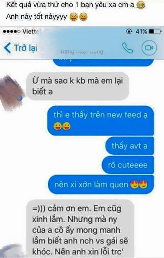 thử lòng người yêu