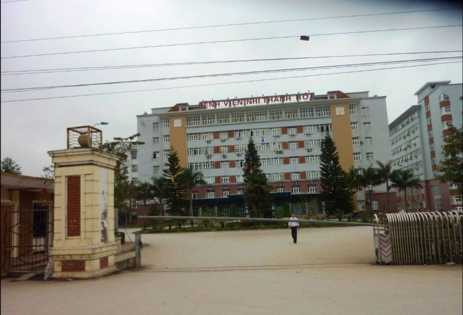 Bệnh viện Nhi Thanh Hóa- nơi phát hiện anh Thành tử nạn