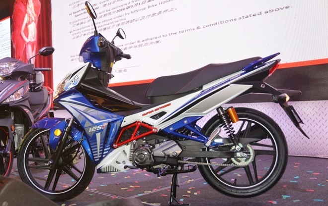 SYM Sport Rider 125i gia gan 1.400 USD tai Malaysia hinh anh 2