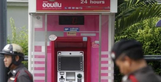 34.000 USD bị rút trộm tại các cây ATM ở Thái Lan