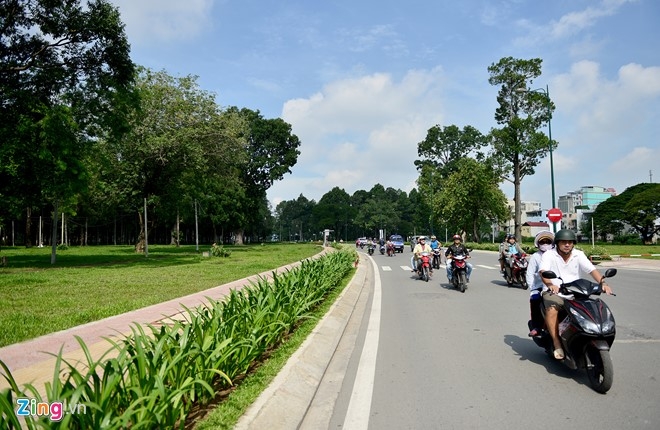 Duong moi thong thoang o cua ngo san bay Tan Son Nhat hinh anh 7