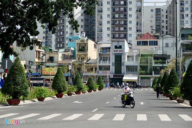 Duong moi thong thoang o cua ngo san bay Tan Son Nhat hinh anh 10