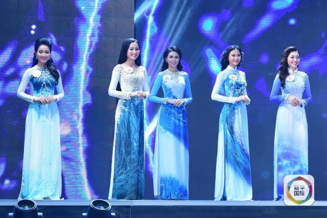 Bao lon Trung Quoc quan tam hoa hau Do My Linh va Dao Thi Ha hinh anh 3