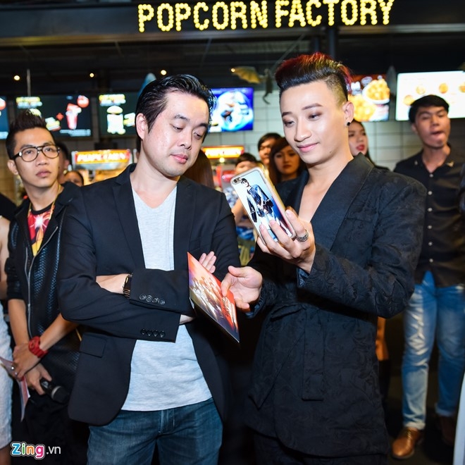 Dan sao Viet du buoi ra mat phim 'Gang tay do' hinh anh 13