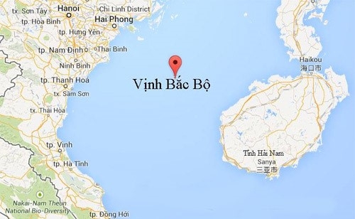 Ham doi Nam Hai Trung Quoc tap tran gan vinh Bac Bo hinh anh 2