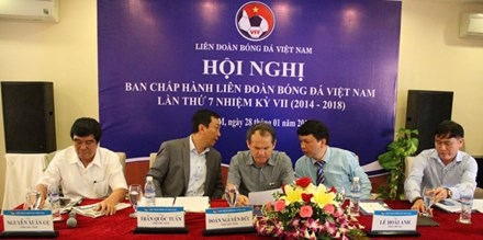 Ban lãnh đạo VFF lại trải qua một đợt sóng gió mới. Ảnh: VSI