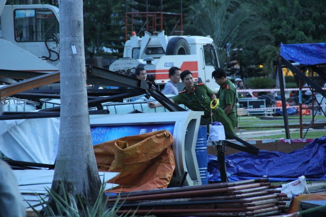 “Bức tường Tiger” cao 30m đổ sập trong mưa