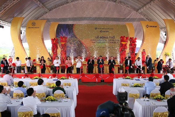 động thổ công viên 'Disneyland', công viên Kim Quy, hà Nội