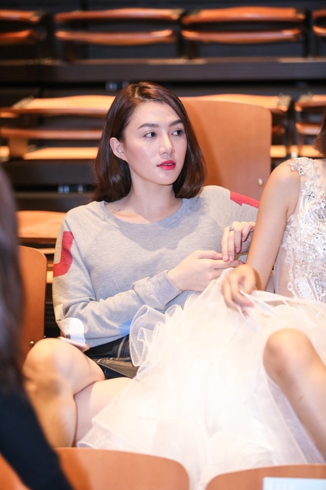 Ho Ngoc Ha dien ao xuyen thau o tong duyet The Face hinh anh 11