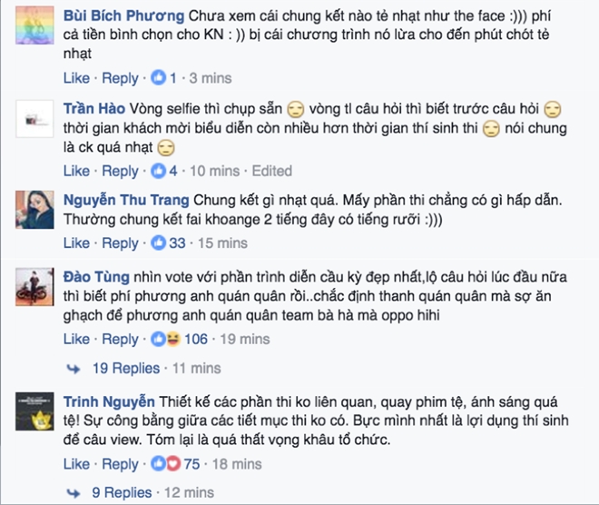 Cu dan mang phan ung gay gat ve dem chung ket The Face hinh anh 3