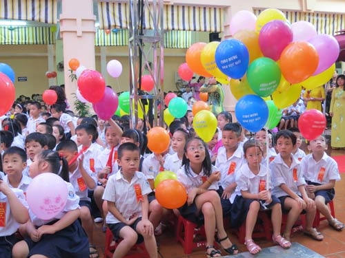 Đề xuất không thả bóng bay trong Lễ khai giảng - 1