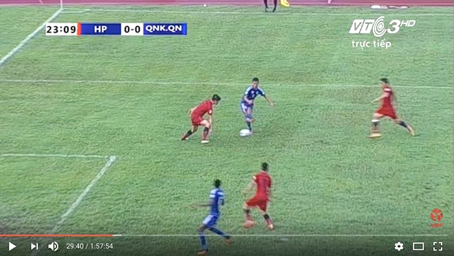 QNK Quảng Nam khóc nghẹn vì trọng tài