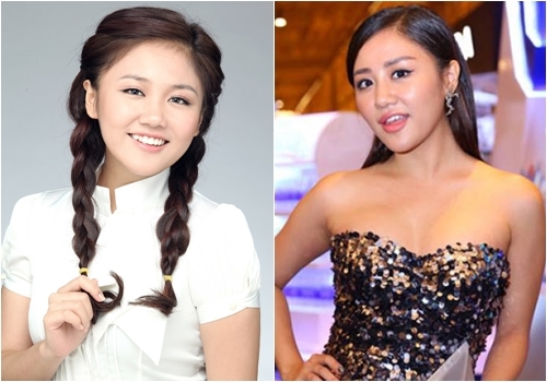 Dù khuôn mặt có nhiều thay đổi song Văn Mai Hương đã khẳng định cô không đụng chạm dao kéo.