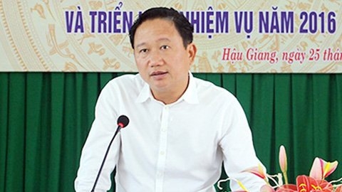 vụ Trịnh Xuân Thanh, Trịnh Xuân Thanh, xin ra khỏi Đảng, triệu tập Trịnh Xuân Thanh, Hậu Giang, phó chủ tịch hậu giang, phó chủ tịch đi lexus biển xanh