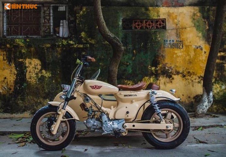 Honda Super Cub, Honda Super Cub độ xít đờ ca, độ xe, xe sidecar 3 bánh