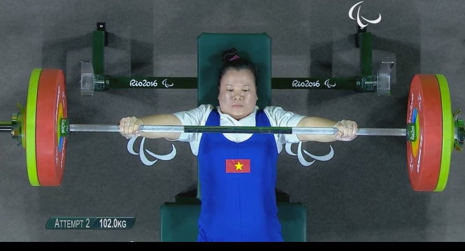 Đô cử Đặng Thị Linh Phượng đoạt HCĐ Paralympic 2016