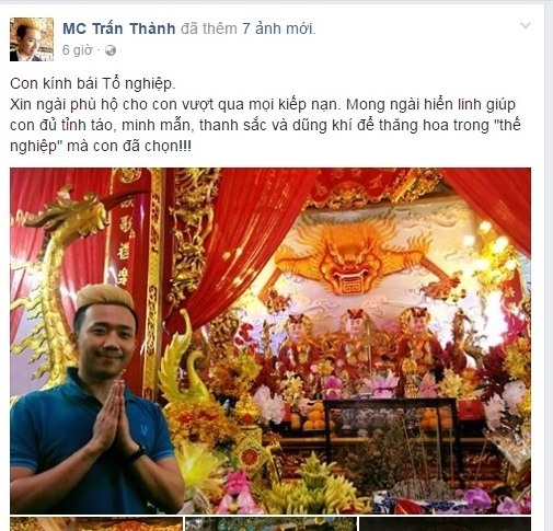 mac quan ngu di cung to nghe, tran thanh bi che ta toi hinh anh 1