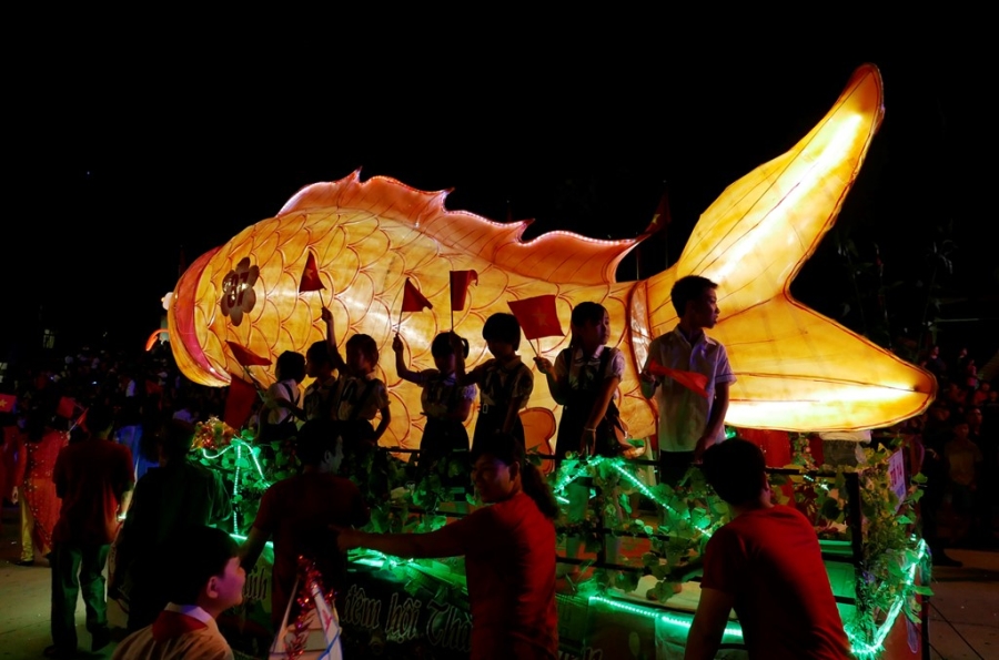 Dem hoi den long Trung thu lon nhat ca nuoc hinh anh 12