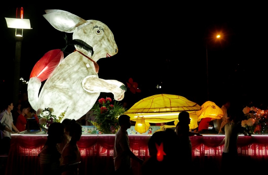 Dem hoi den long Trung thu lon nhat ca nuoc hinh anh 16