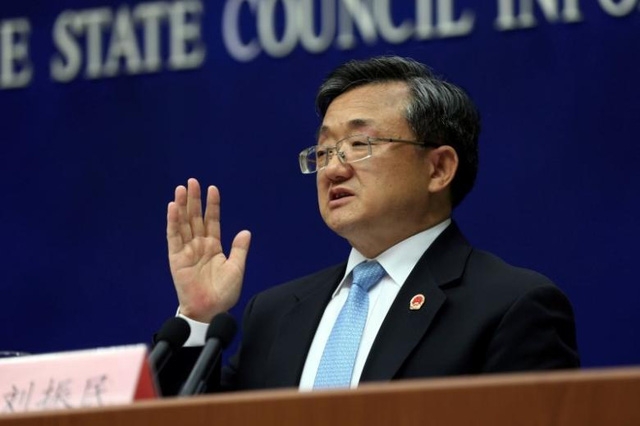 Thứ trưởng Ngoại giao Trung Quốc Lưu Chấn Dân (Ảnh: Reuters)