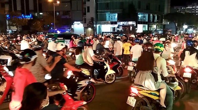 Hiện trường vụ ẩu đả /// Mai Trâm