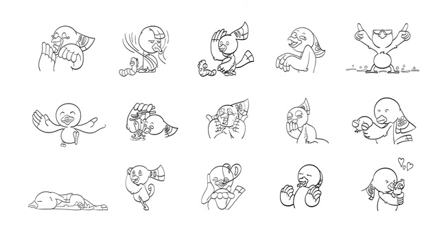 Gặp nhóm bạn trẻ được Facebook đặt hàng để tạo ra bộ sticker đầu tiên của Việt Nam - Ảnh 4.