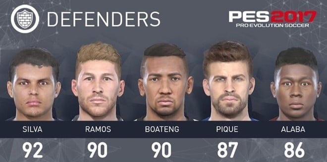 Messi vuot Ronaldo ve chi so trong PES 2017 hinh anh 3