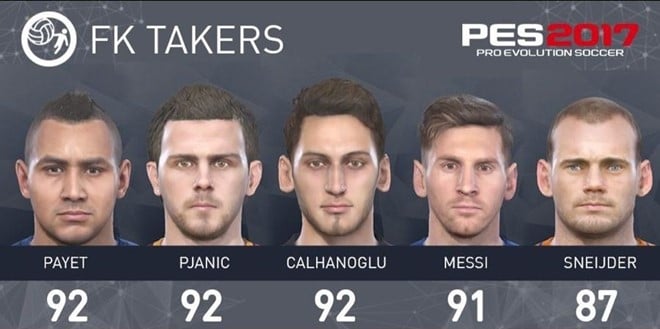 Messi vuot Ronaldo ve chi so trong PES 2017 hinh anh 6
