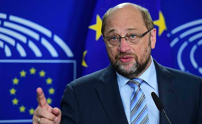 Chủ tịch Nghị viện châu Âu Martin Schulz (Ảnh: NDTV)