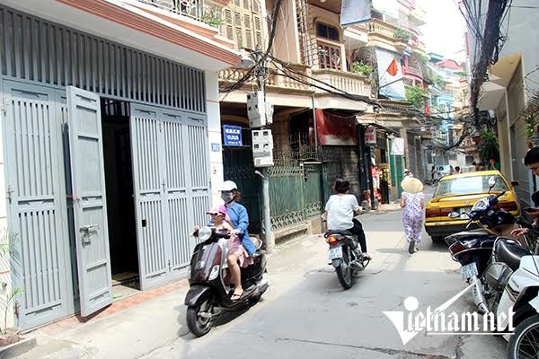 Nhà nghiêng, nhà nghiêng chờ sập, nhà nghiêng như tháp Pisa, nhà nghiêng ở Hà Nội