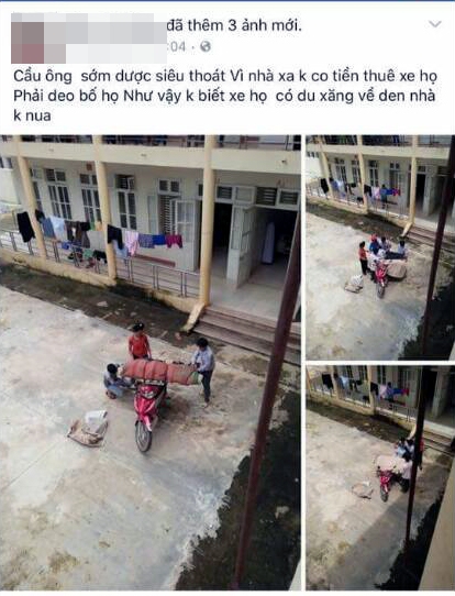 Những hình ảnh gây xôn xao dư luận.