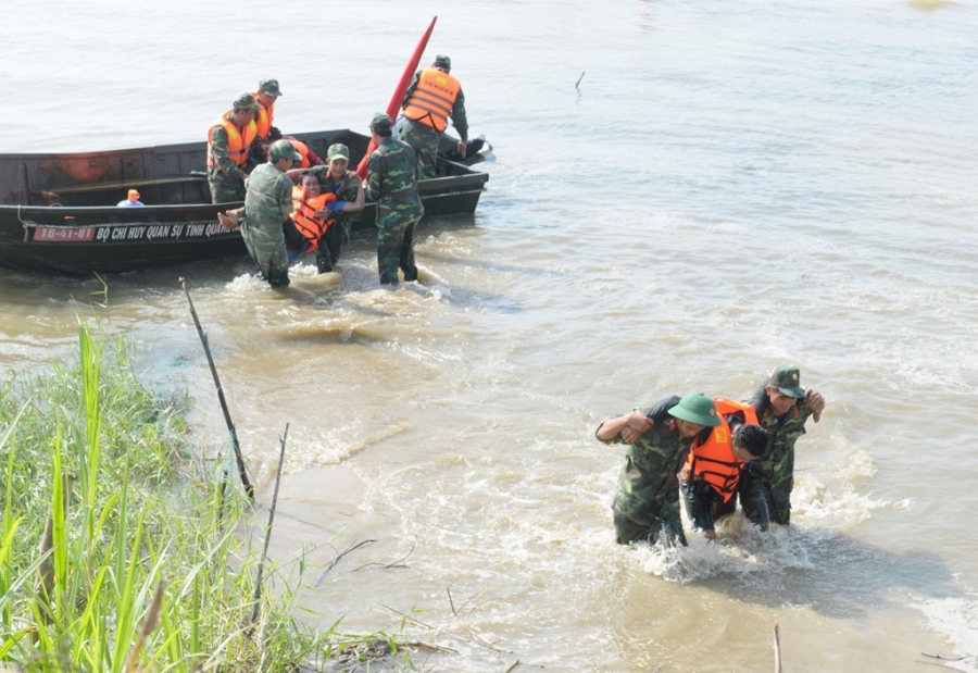 2.000 người diễn tập ứng phó sóng thần hình ảnh 9 2.000 nguoi dien tap ung pho song than hinh anh 9