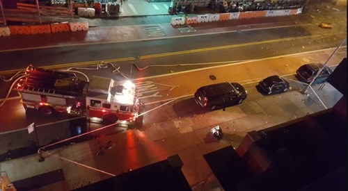 Hiện trường tan hoang vụ nổ bom rung chuyển ở New York - ảnh 9