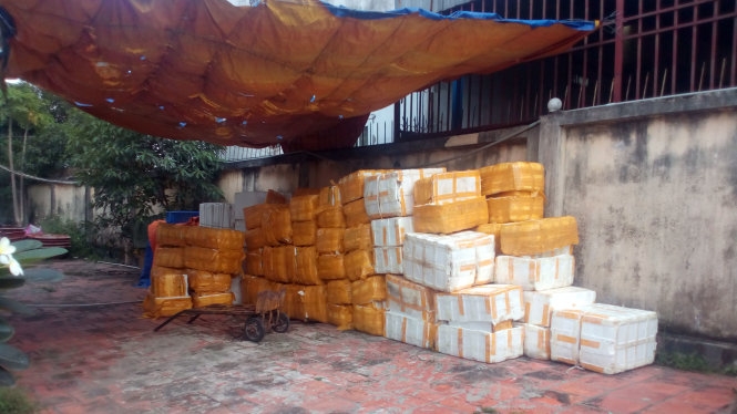 ​Phát hiện “lò” vú heo bẩn trong biệt thự 