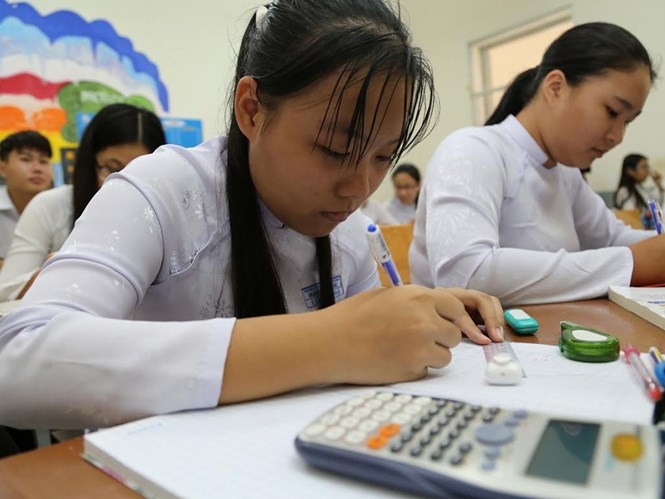 Nhiều trường bắt đầu điều chỉnh cách dạy, học để thích ứng với cách thi mới /// Ảnh: Đào Ngọc Thạch