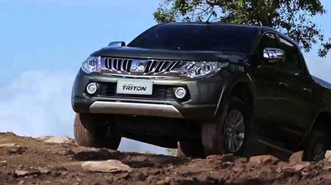 Triệu hồi hơn 3.500 xe bán tải Mitsubishi Triton