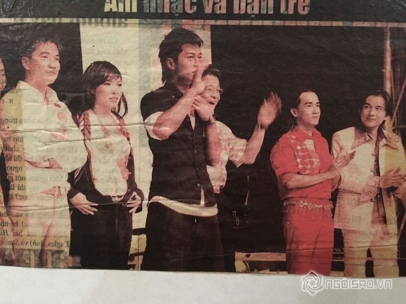 Ảnh cũ của Đàm Vĩnh Hưng và Minh Thuận 2