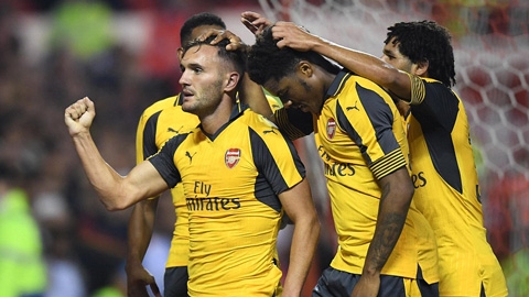 Arsenal, Liverpool đại thắng ở vòng 3 Cúp Liên đoàn Anh