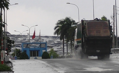 bãi rác đa phước, bí thư thăng, mùi hôi, nam sài gòn, khiếu nại