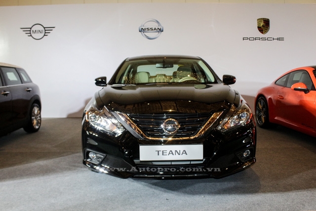  Nissan Teana 2016 cũng được ra mắt tại triển lãm VIMS 2016 sắp tới, đây sẽ là đối thủ nặng ký của Toyota Camry. 