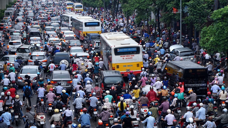 cấm xe máy ngoại tỉnh, Hà nội cấm xe máy, thu phí ô tô, vận tải công cộng