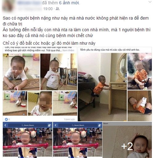 dang anh con len facebook, me viet ta hoa thay con bi nguoi la nhan vo - 1