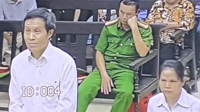 Bị cáo Nguyễn Hữu Vinh tại phiên tòa phúc thẩm /// Thái Uyên