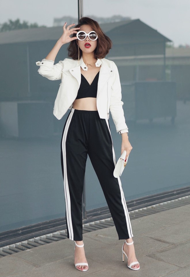 Hoang Thuy Linh xuong pho voi 7 set do mua thu hinh anh 3