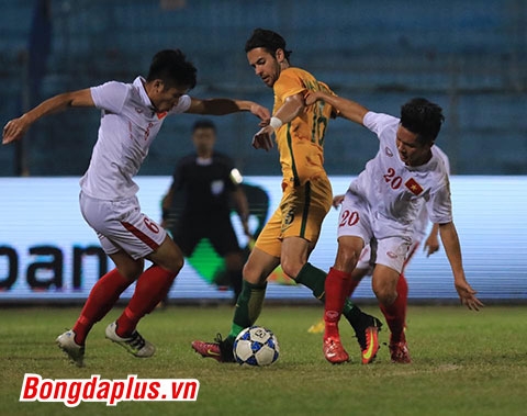 U19 Việt Nam chưa thể tận dụng cơ hội thành công - Ảnh: Đức Cường